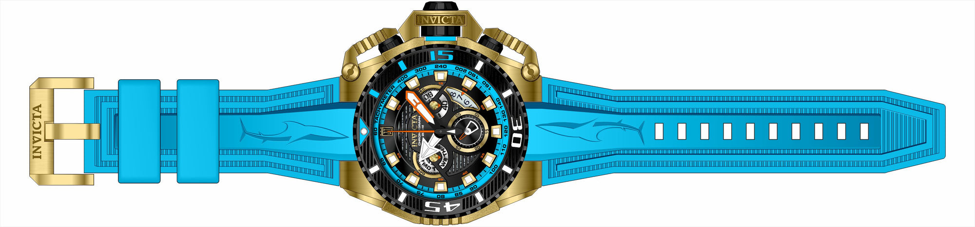 Band For Invicta JT  Men 44701