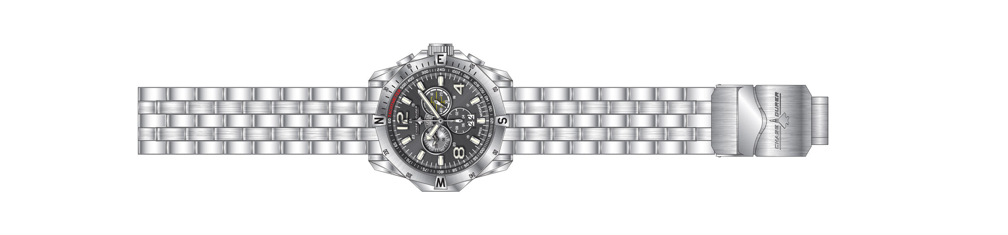 Band For Chase Durer Crossfire  Men CDW-0064