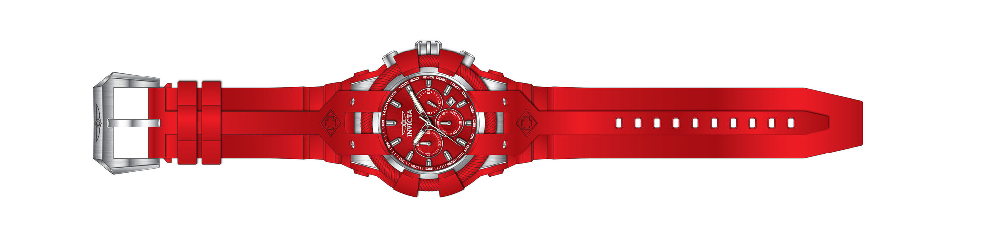 Band For Invicta Bolt  Men 45164