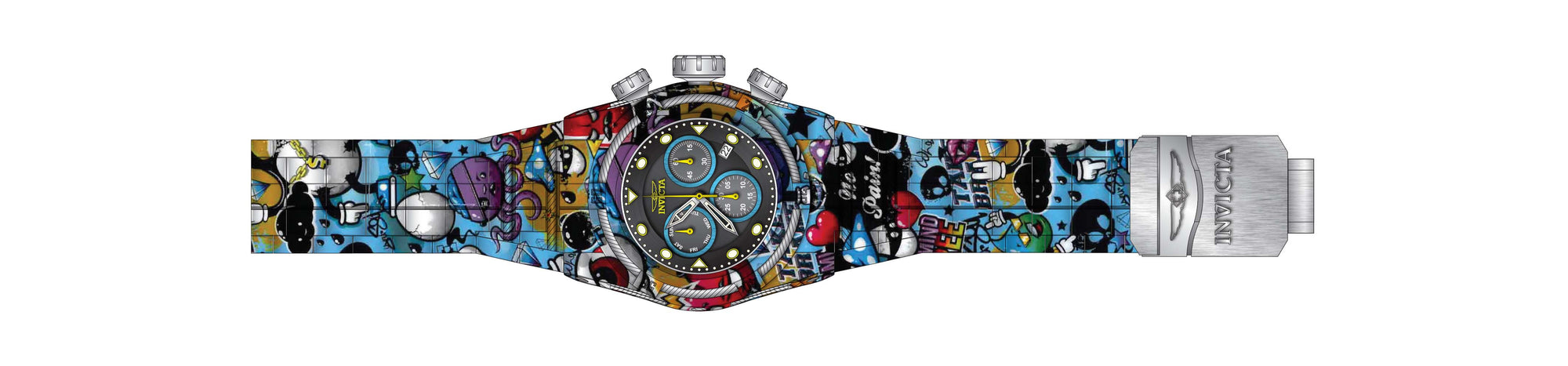 Band For Invicta Bolt  Men 45488