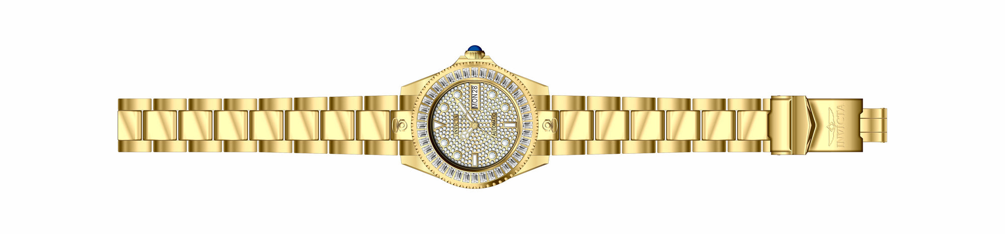 Band For Invicta Pro Diver  Lady 45662