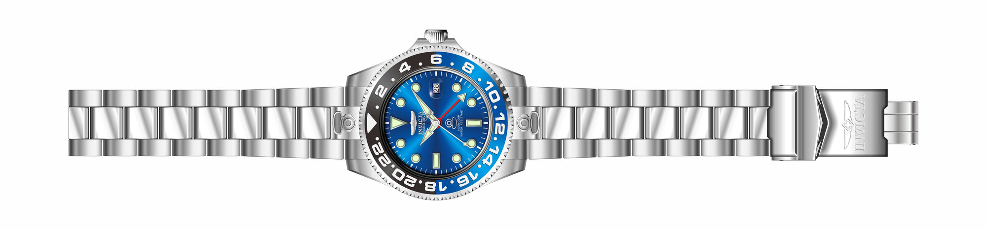 Band For Invicta Pro Diver  Men 45666