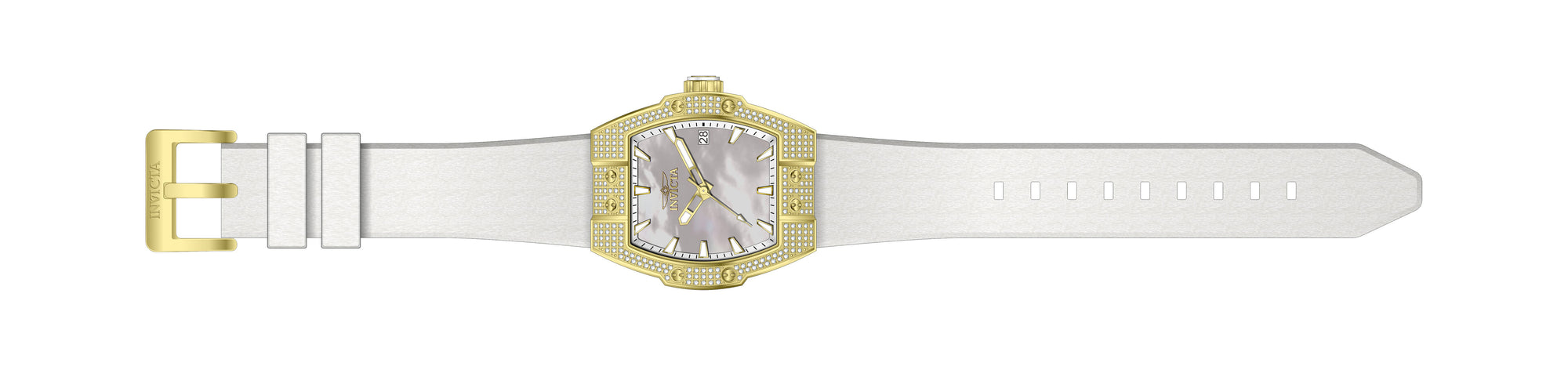 Band For Invicta S1 Rally  Lady 45714