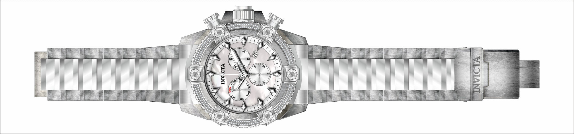 Parts For Invicta Pro Diver  Men 45764