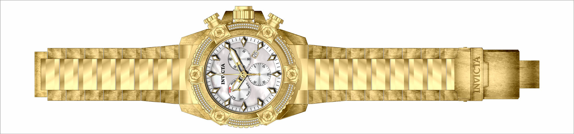 Band For Invicta Pro Diver  Men 45766