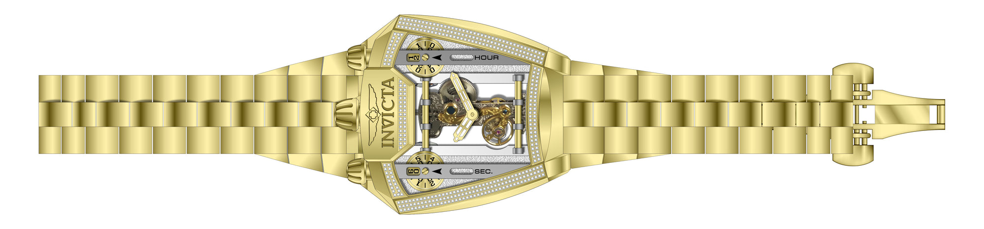 Parts For Invicta Speedway  Men 45848