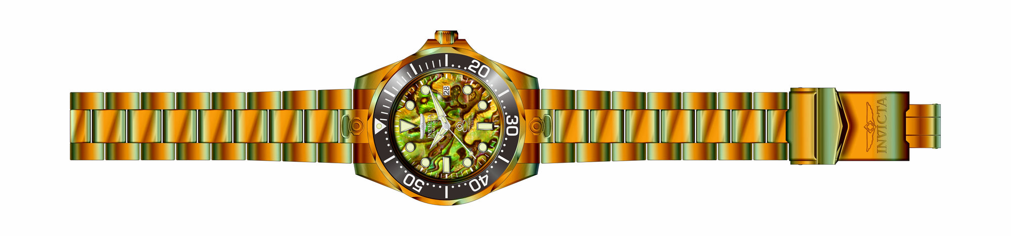 Band For Invicta Pro Diver  Men 45854