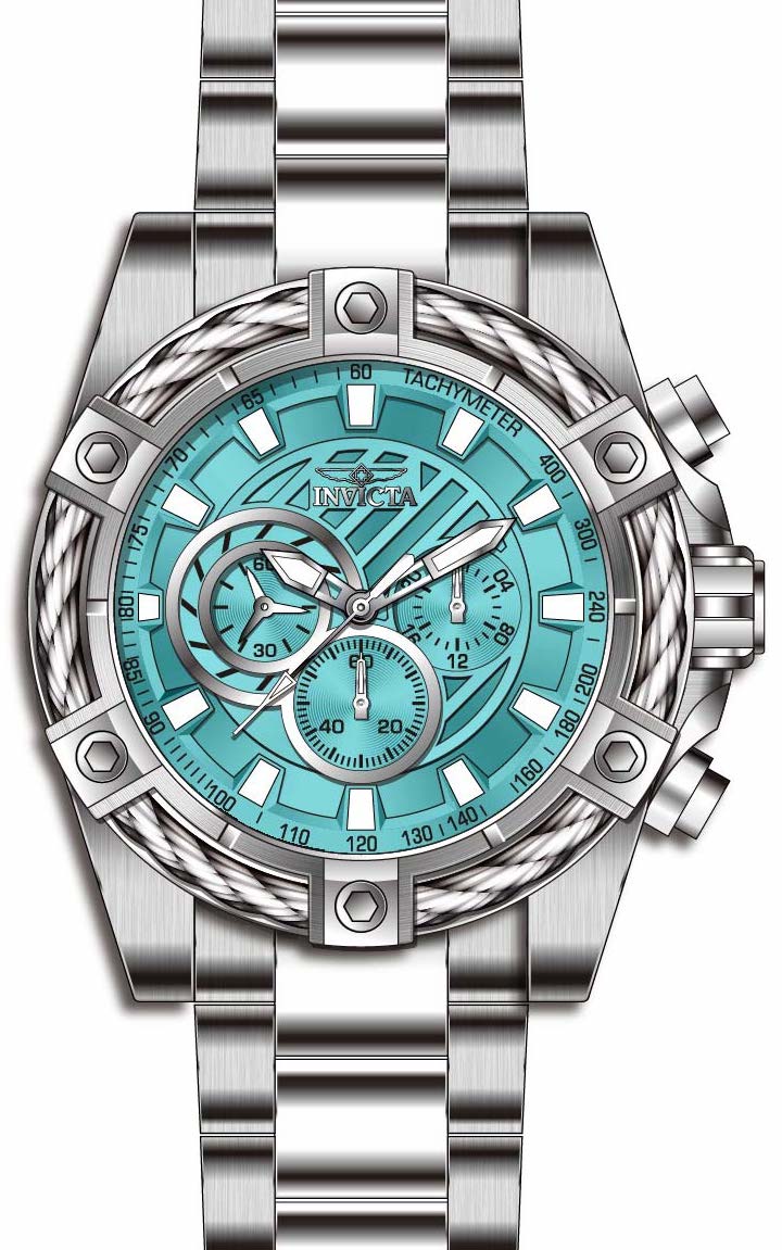 Band For Invicta Bolt  Men 45874