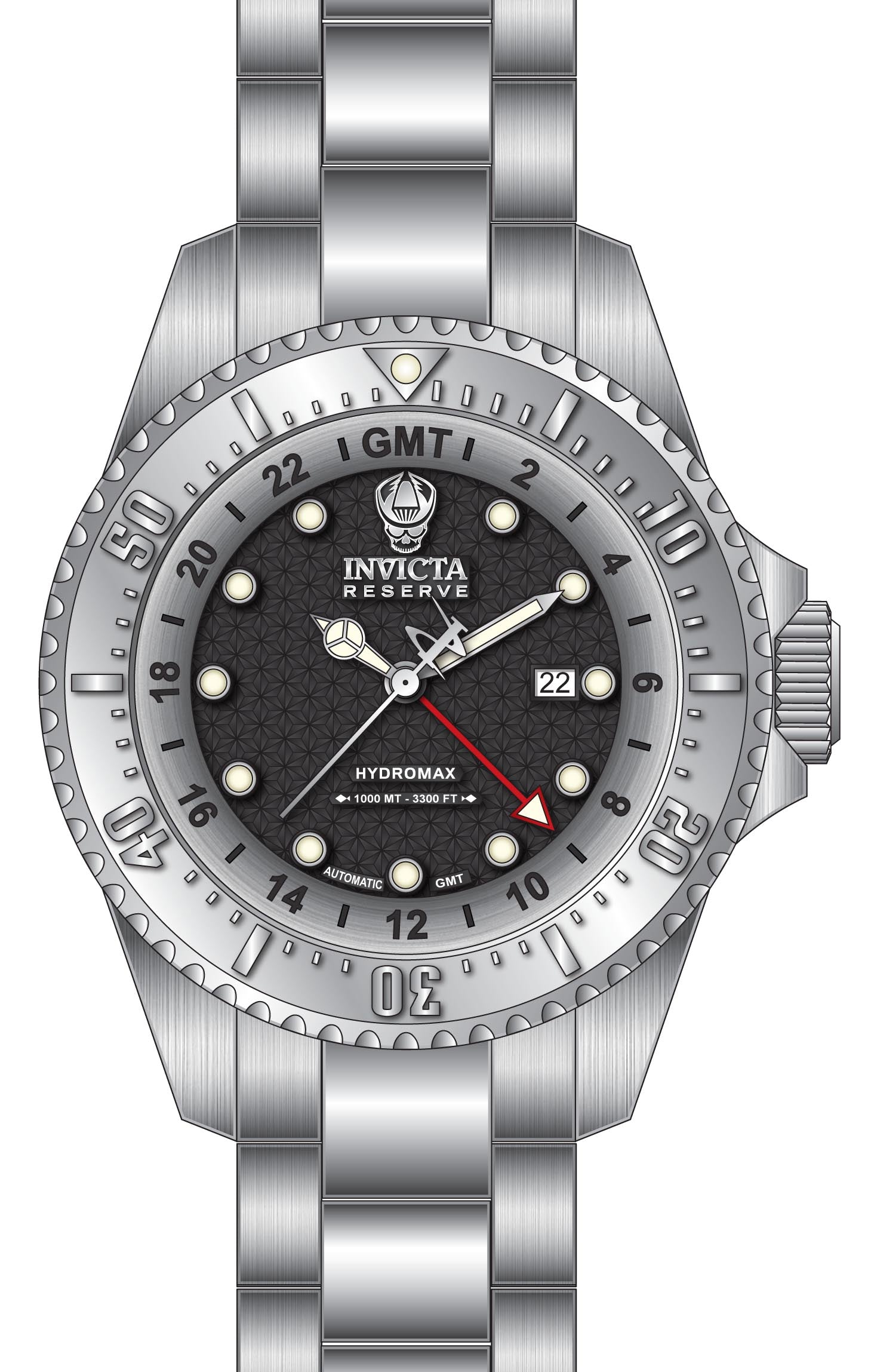 Parts For Invicta Reserve Hydromax Men 45915