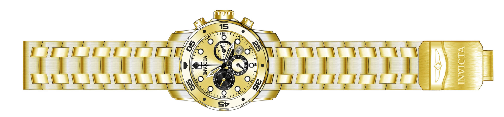 Band for Invicta Pro Diver 24850